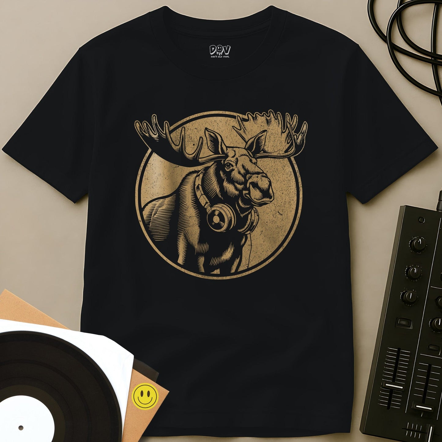 Mixing Moose T-Shirt Black / S Mixing Moose T-Shirt