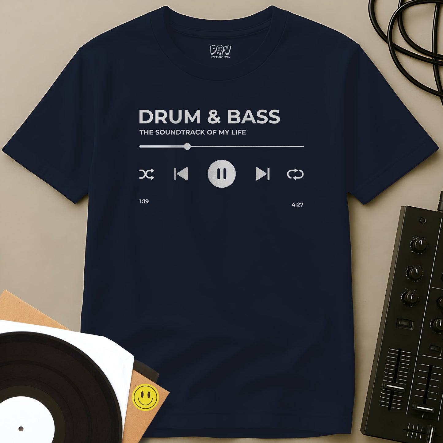 Drum & Bass - Soundtrack of My Life T-Shirt