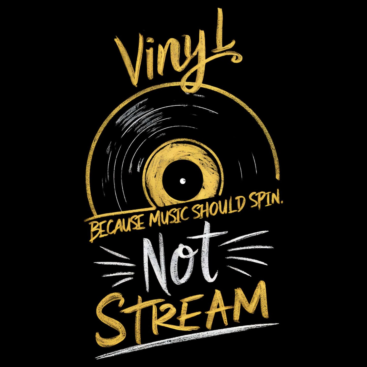 Music Should Spin T-Shirt Music Should Spin T-Shirt