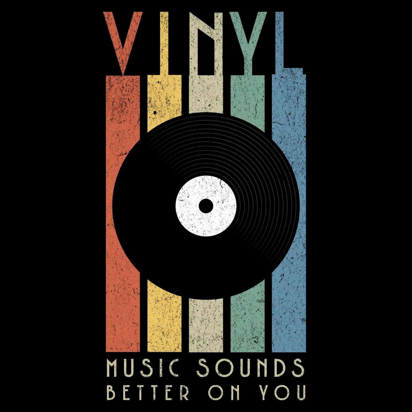 Music Sounds Better T-Shirt Music Sounds Better T-Shirt