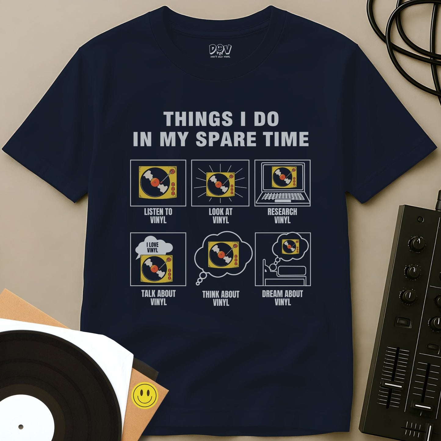 My Spare Time T-Shirt Navy / S My Spare Time T-Shirt
