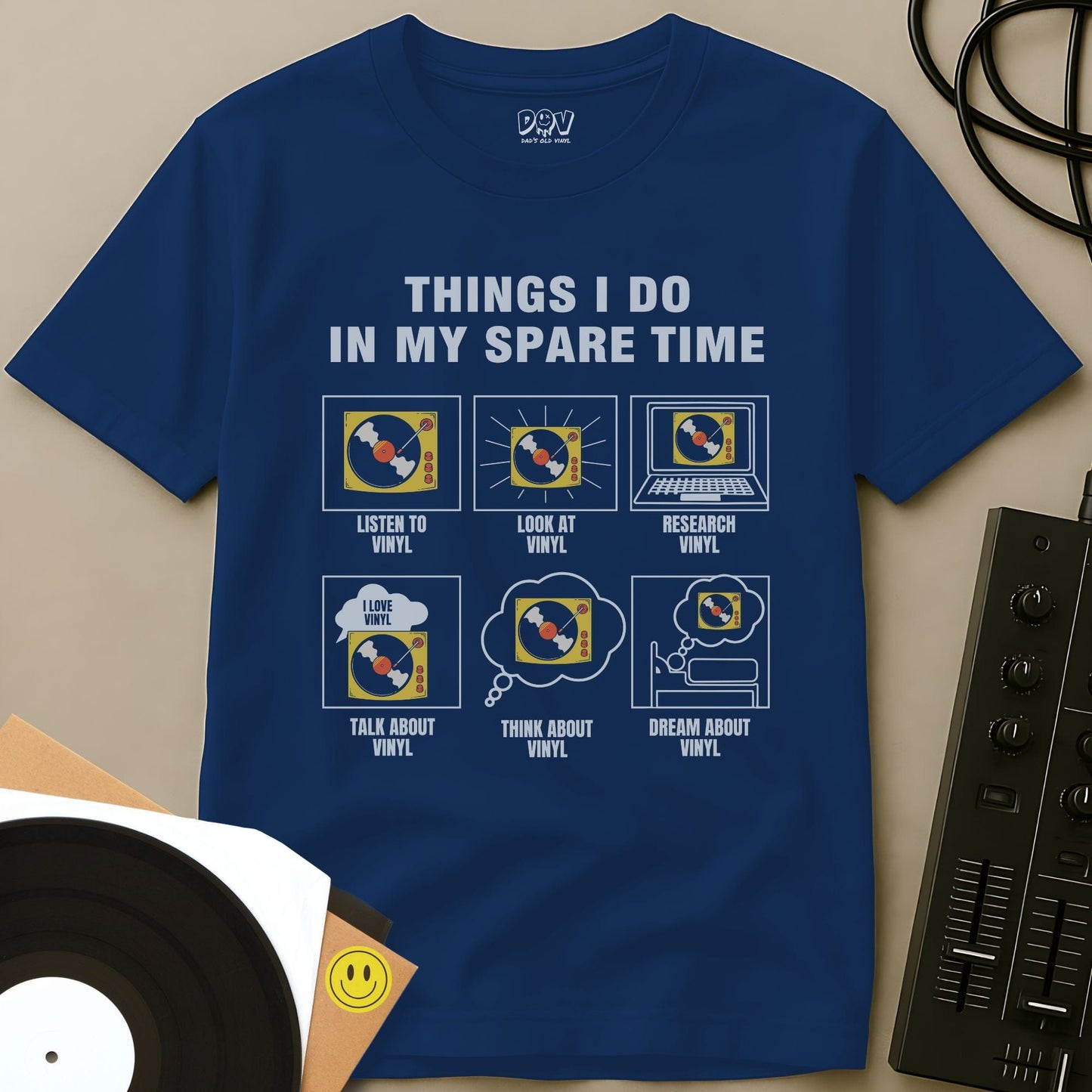 My Spare Time T-Shirt Royal / S My Spare Time T-Shirt