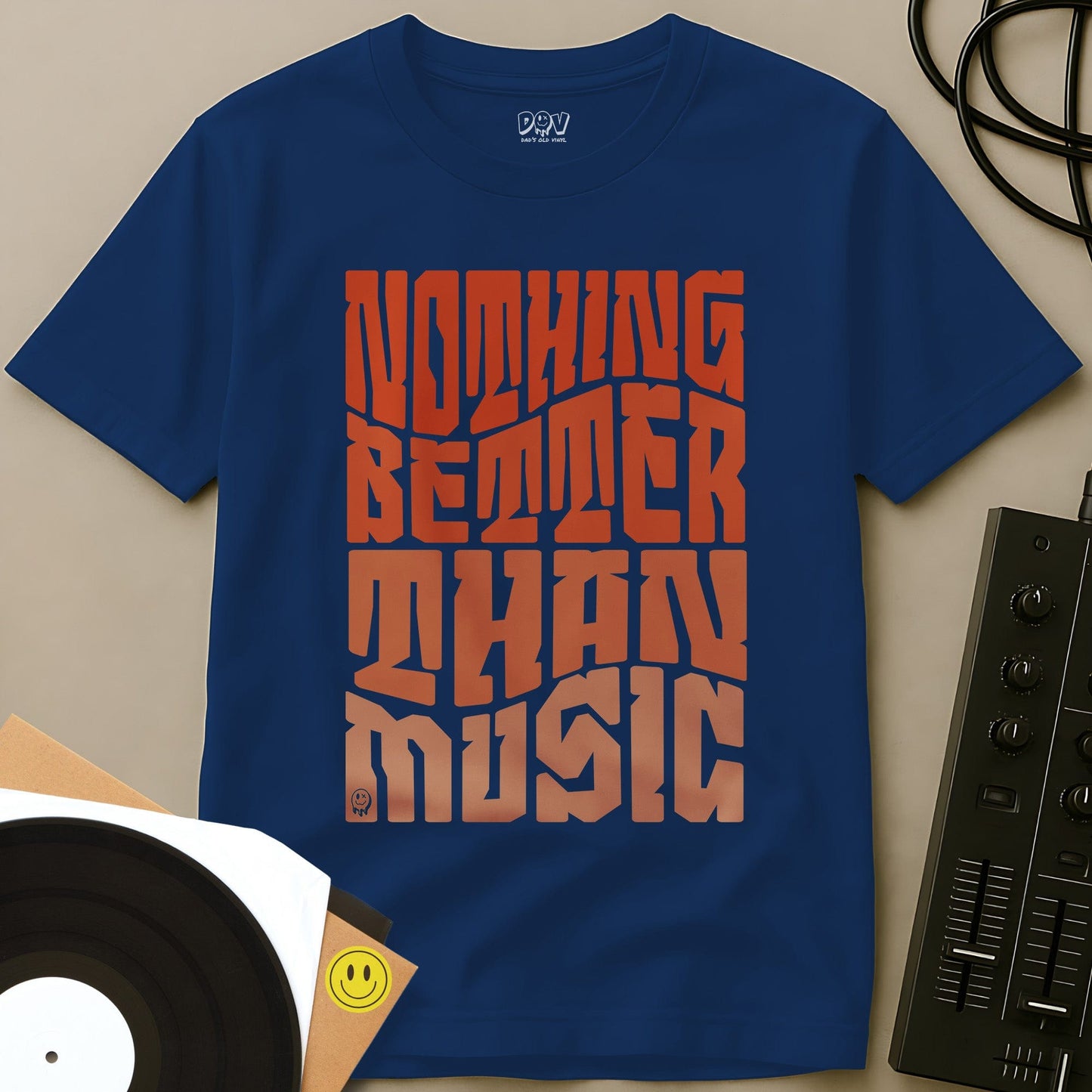 Nothing Better Than Music T-Shirt Royal / S Nothing Better Than Music T-Shirt