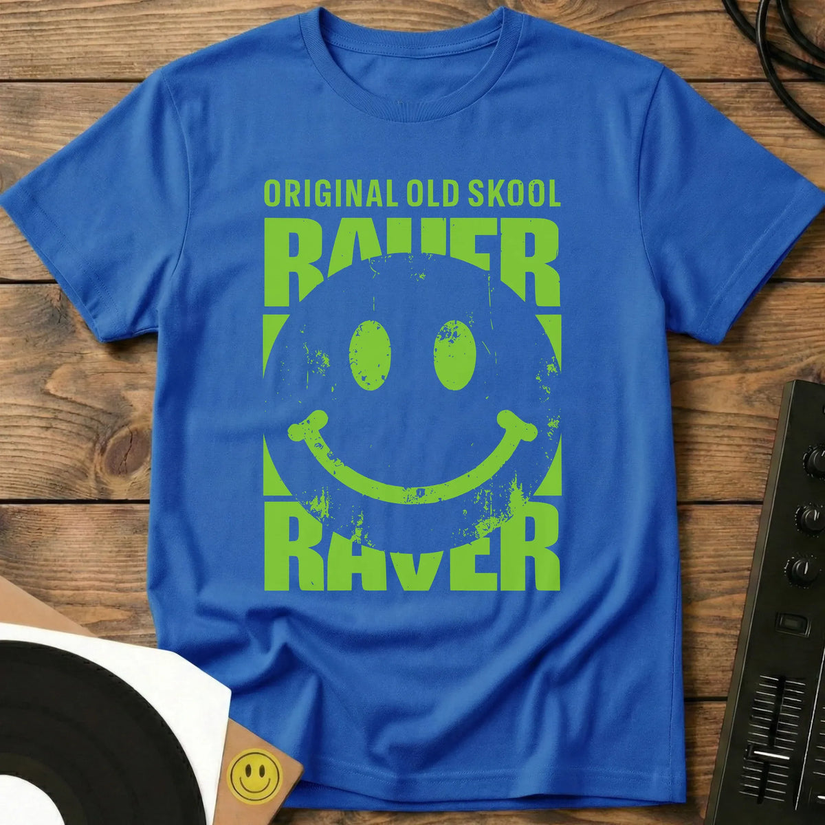 Original Old Skool Raver T-Shirt Royal / S Original Old Skool Raver T-Shirt