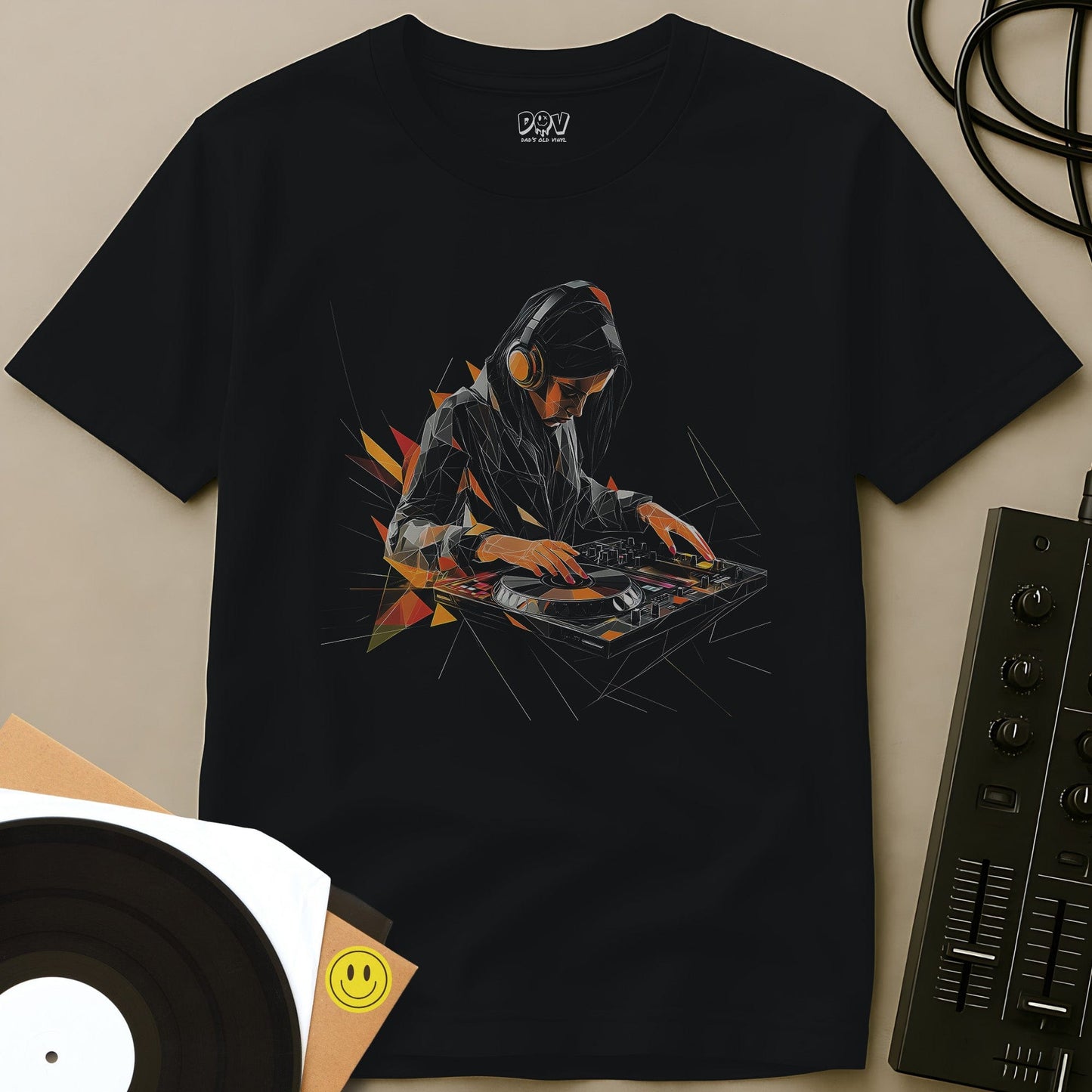 Prism DJ T-Shirt Black / S Prism DJ T-Shirt