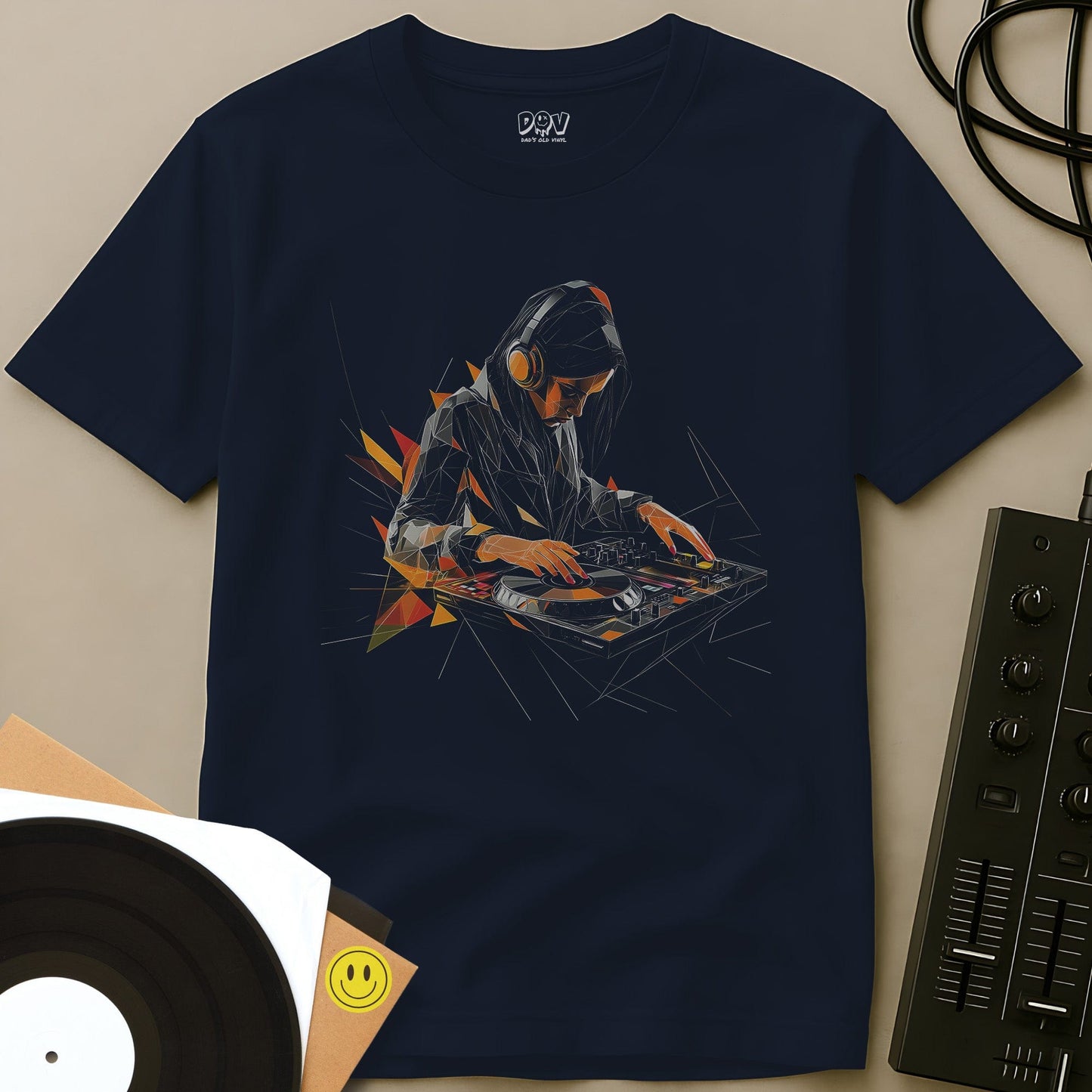 Prism DJ T-Shirt Navy / S Prism DJ T-Shirt