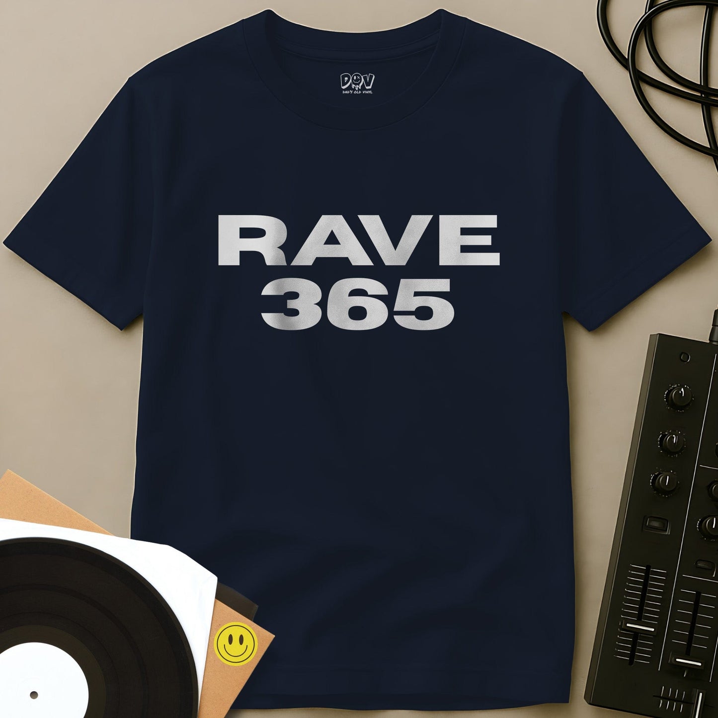 Rave 365 T-Shirt Navy / S Rave 365 T-Shirt