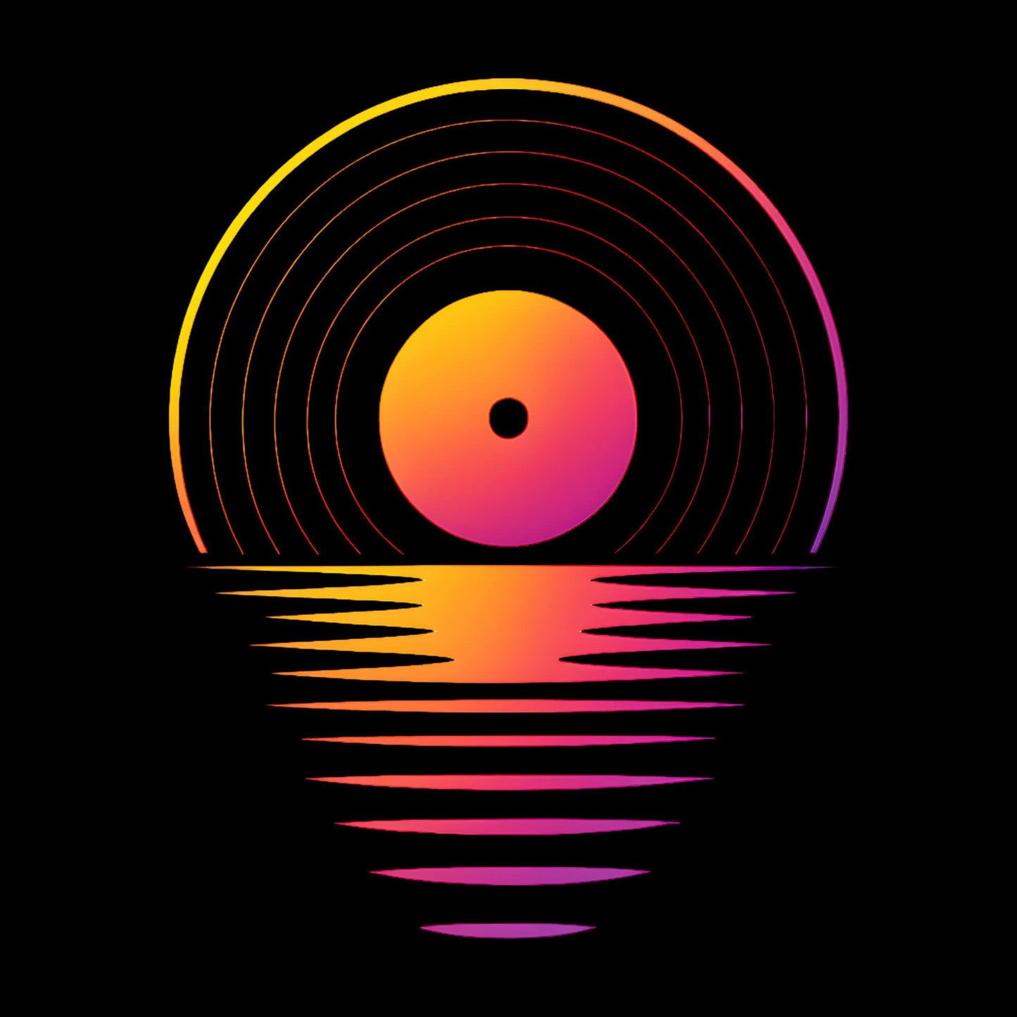 Record Sunrise T-Shirt Record Sunrise T-Shirt