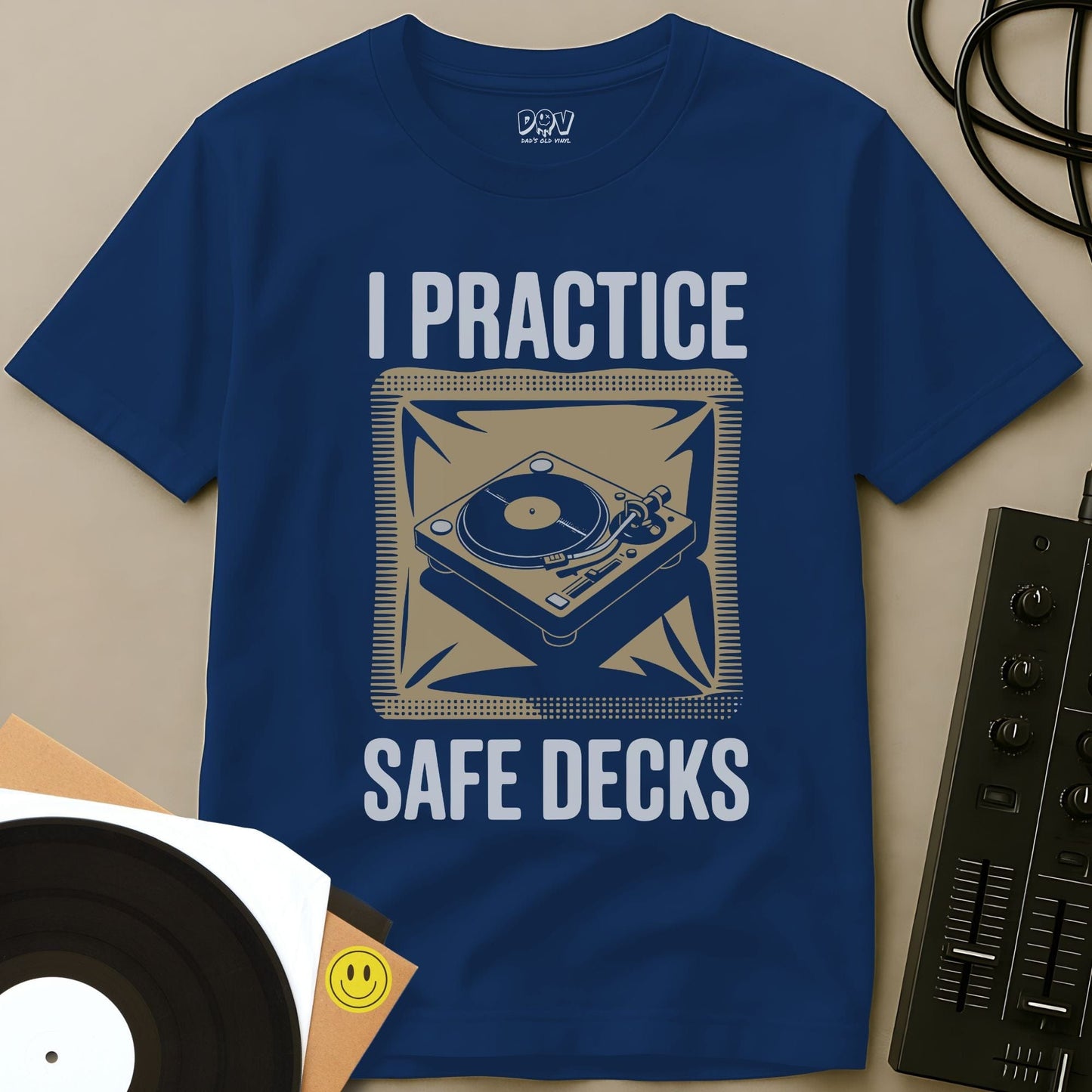 Safe Decks T-Shirt Royal / S Safe Decks T-Shirt