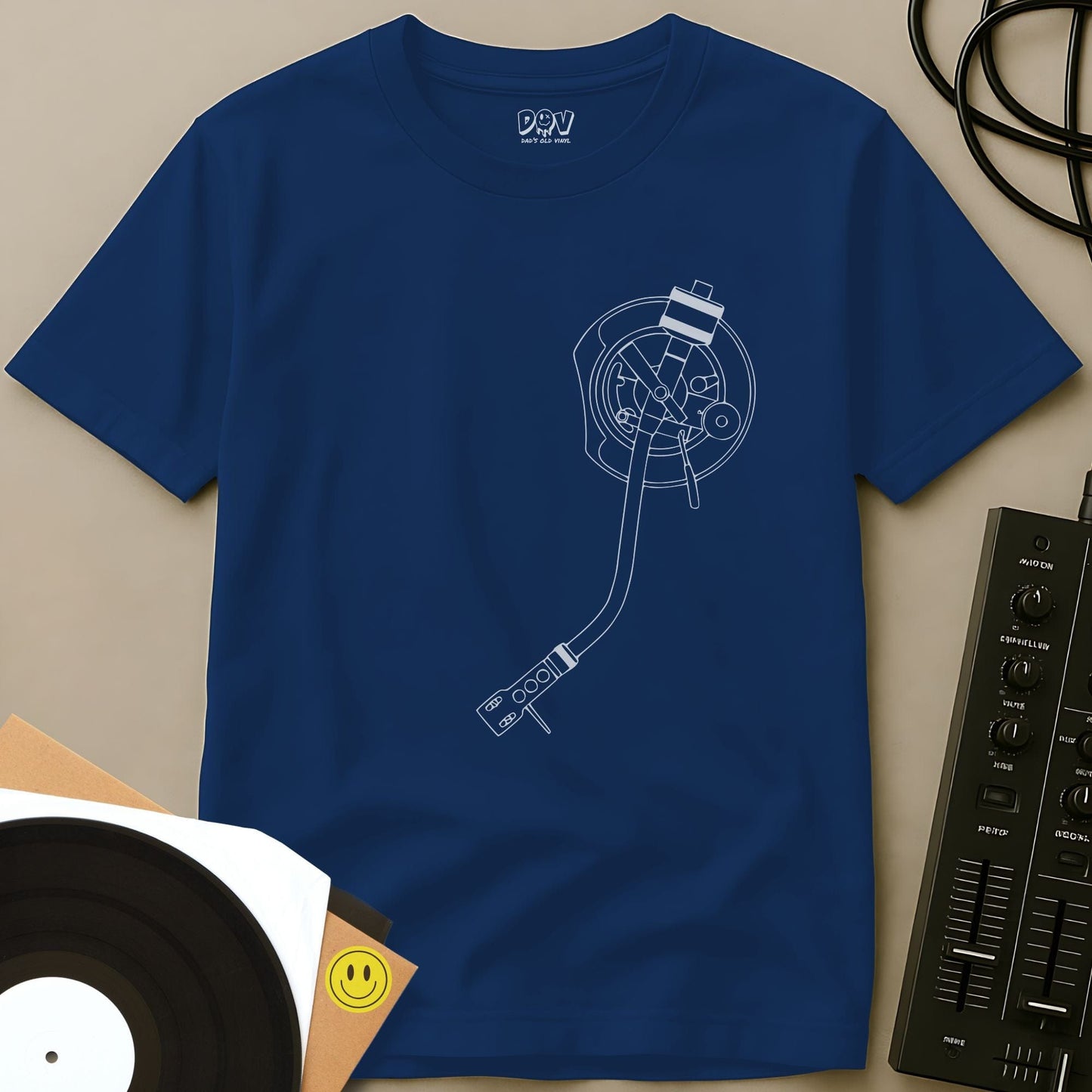 Single Tone Arm T-Shirt Royal / S Single Tone Arm T-Shirt