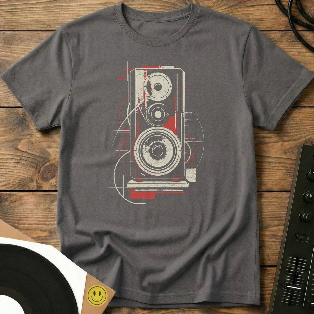 Sound In Motion T-Shirt Charcoal / S Sound In Motion T-Shirt