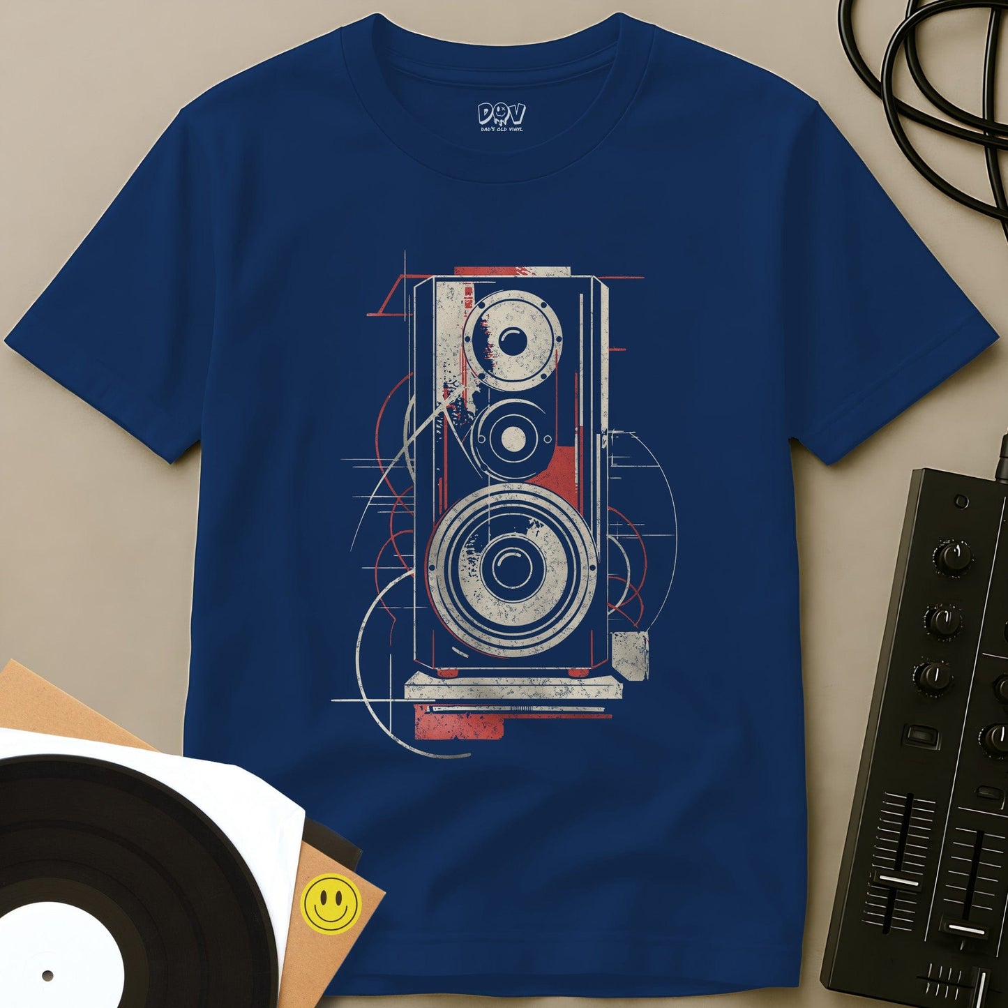 Sound In Motion T-Shirt Royal / S Sound In Motion T-Shirt