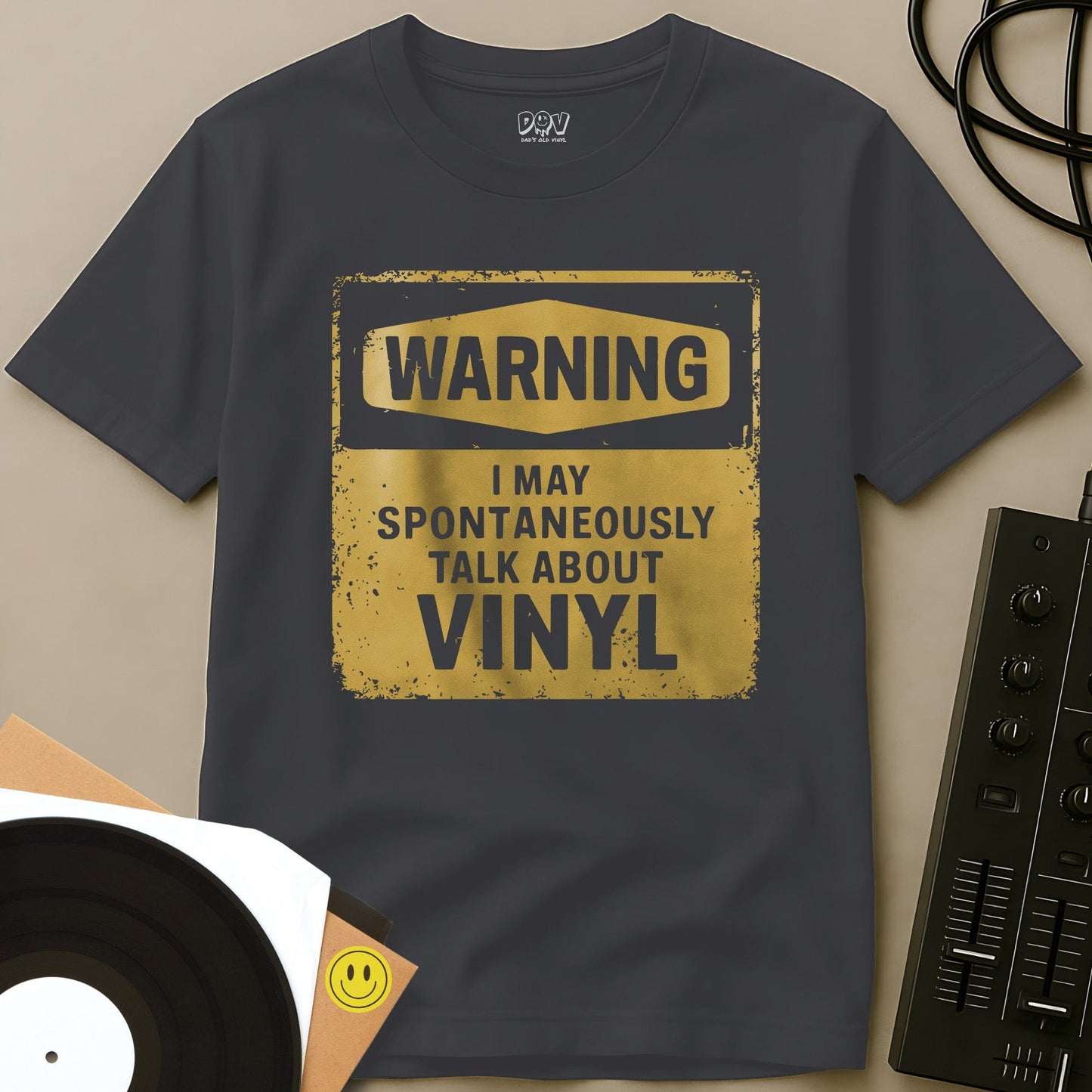 Spontaneously Talk T-Shirt Charcoal / S Spontaneously Talk T-Shirt
