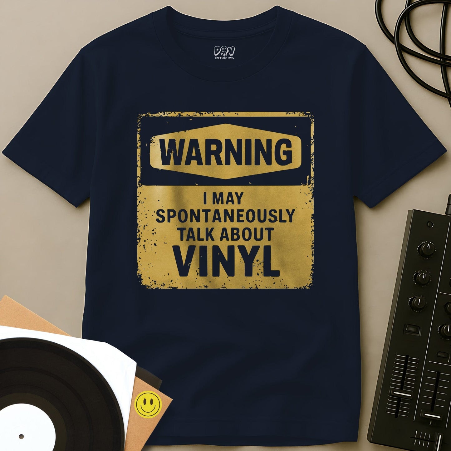 Spontaneously Talk T-Shirt Navy / S Spontaneously Talk T-Shirt