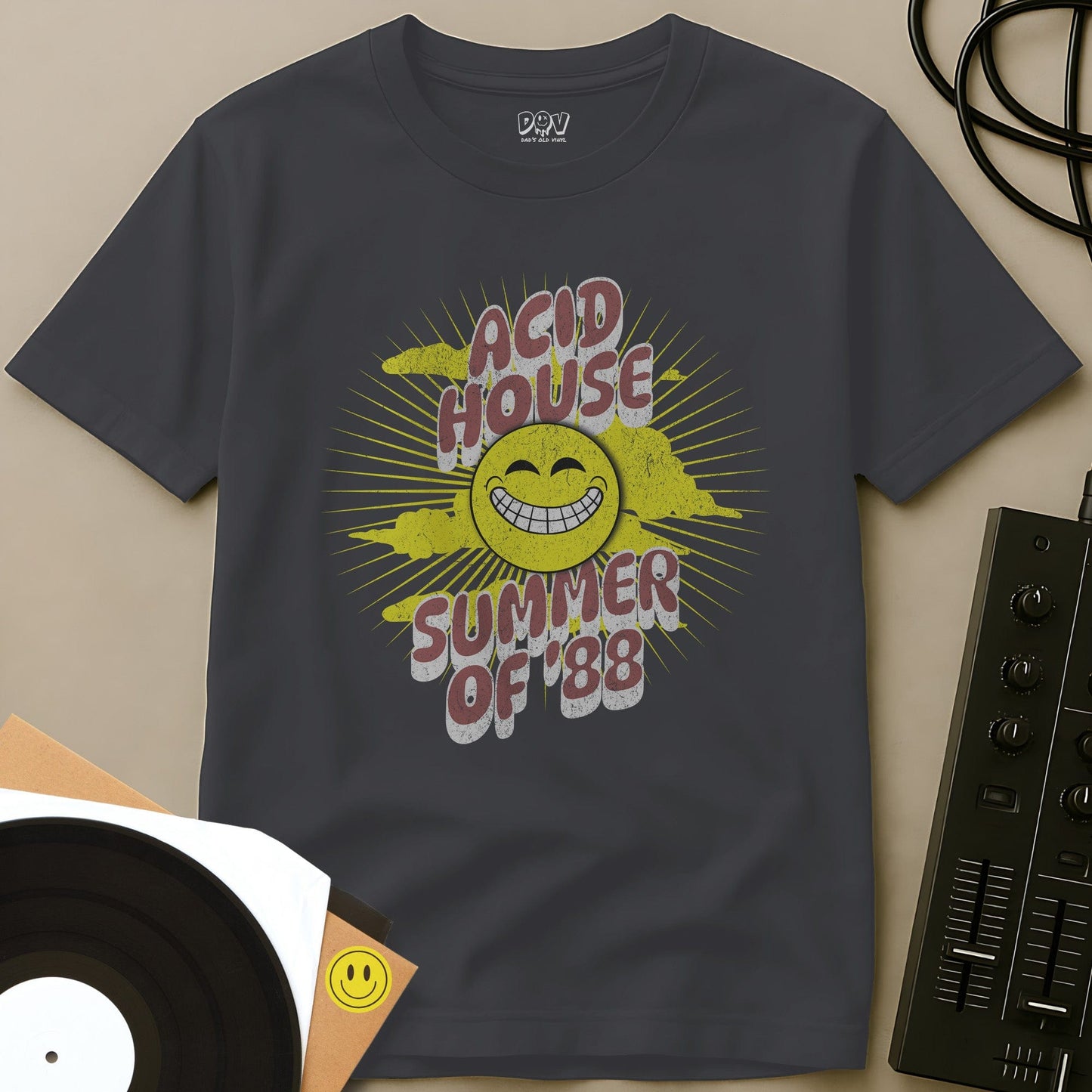 Summer Of '88 T-Shirt Charcoal / S Summer Of '88 T-Shirt