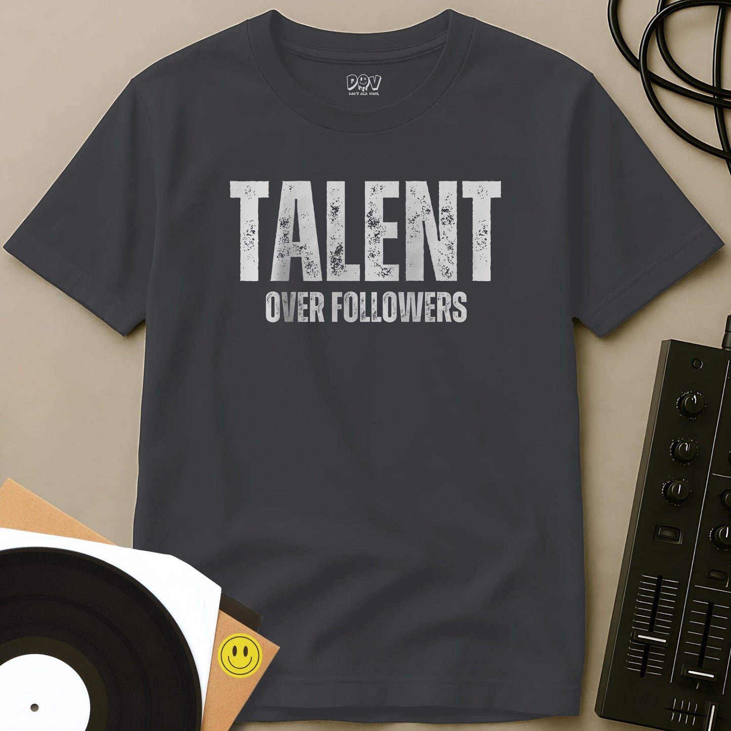 Talent Over Followers T-Shirt Charcoal / S Talent Over Followers - Unisex Short-sleeve T-Shirt