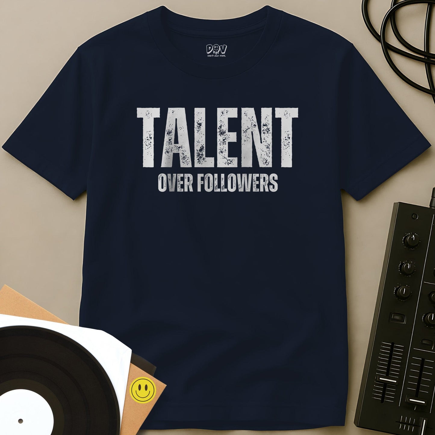 Talent Over Followers T-Shirt Navy / S Talent Over Followers - Unisex Short-sleeve T-Shirt