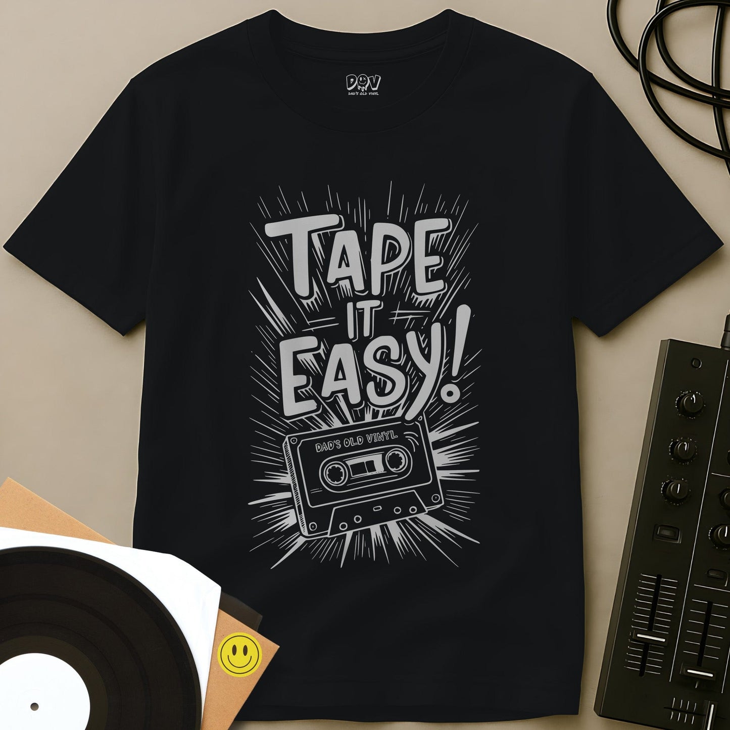 Tape It Easy T-Shirt Black / S Tape It Easy T-Shirt