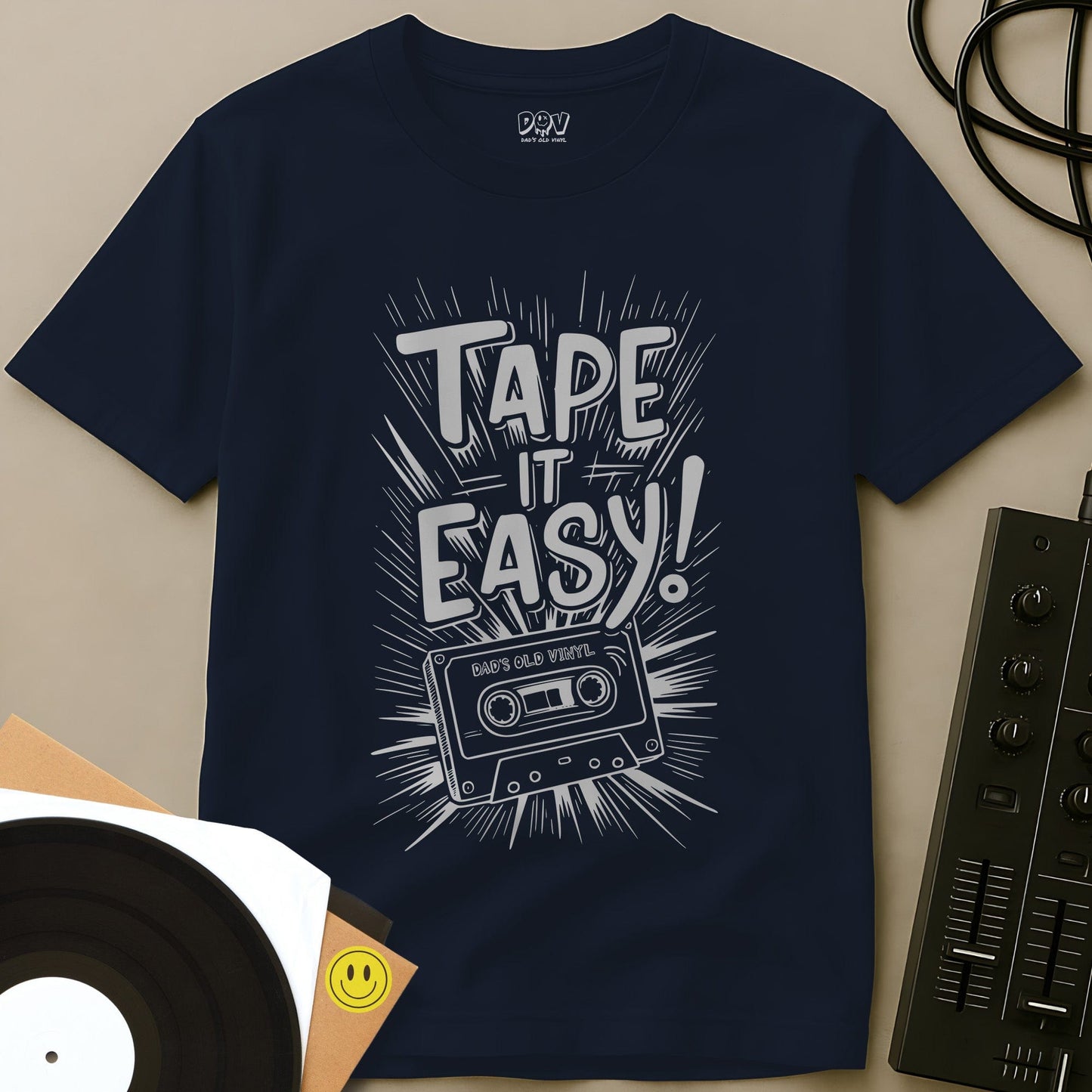 Tape It Easy T-Shirt Navy / S Tape It Easy T-Shirt
