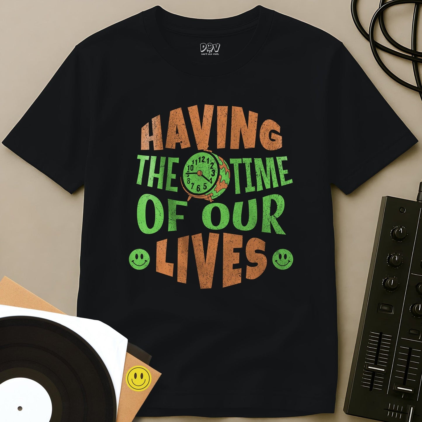 Time Of Our Lives T-Shirt Black / S Time Of Our Lives T-Shirt