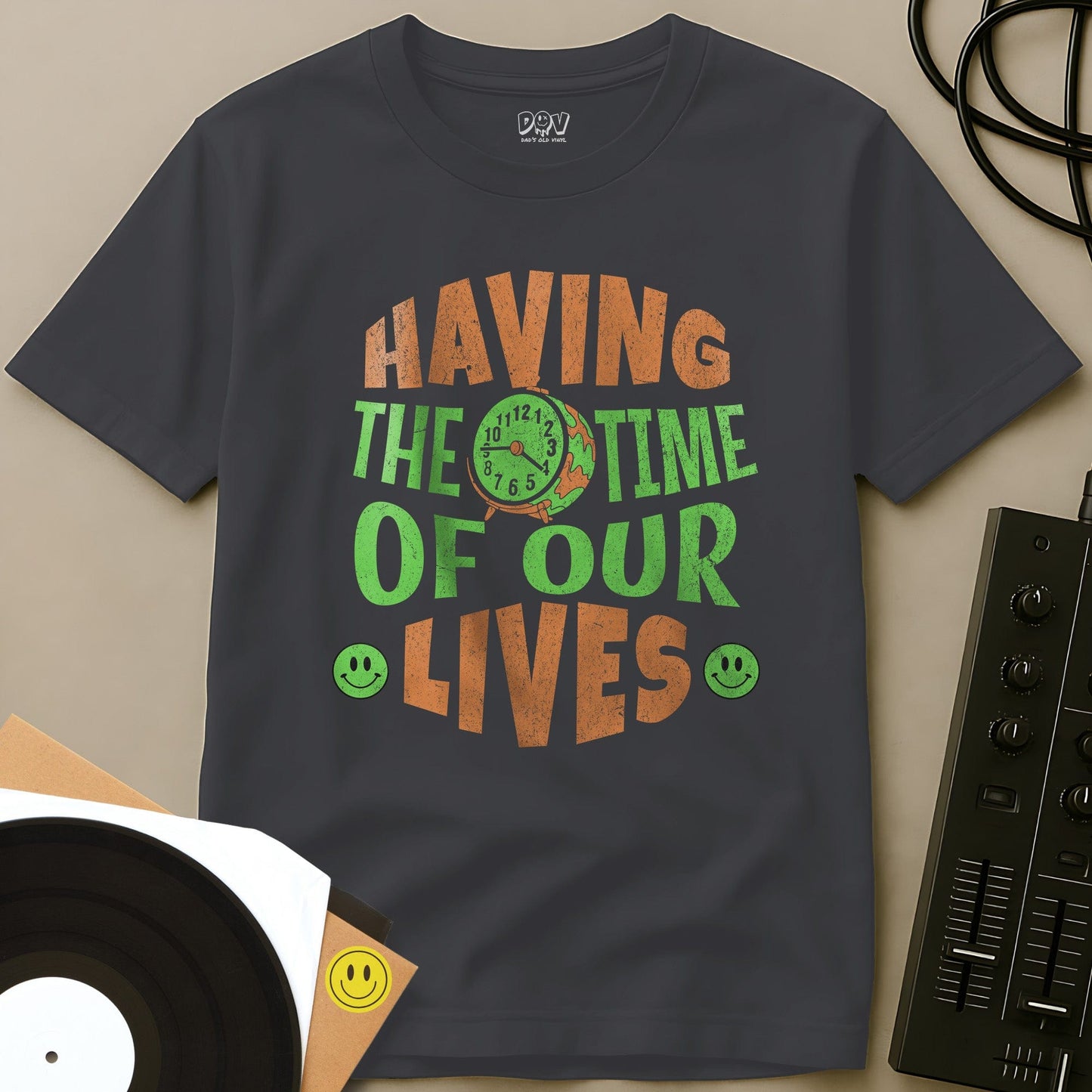 Time Of Our Lives T-Shirt Charcoal / S Time Of Our Lives T-Shirt