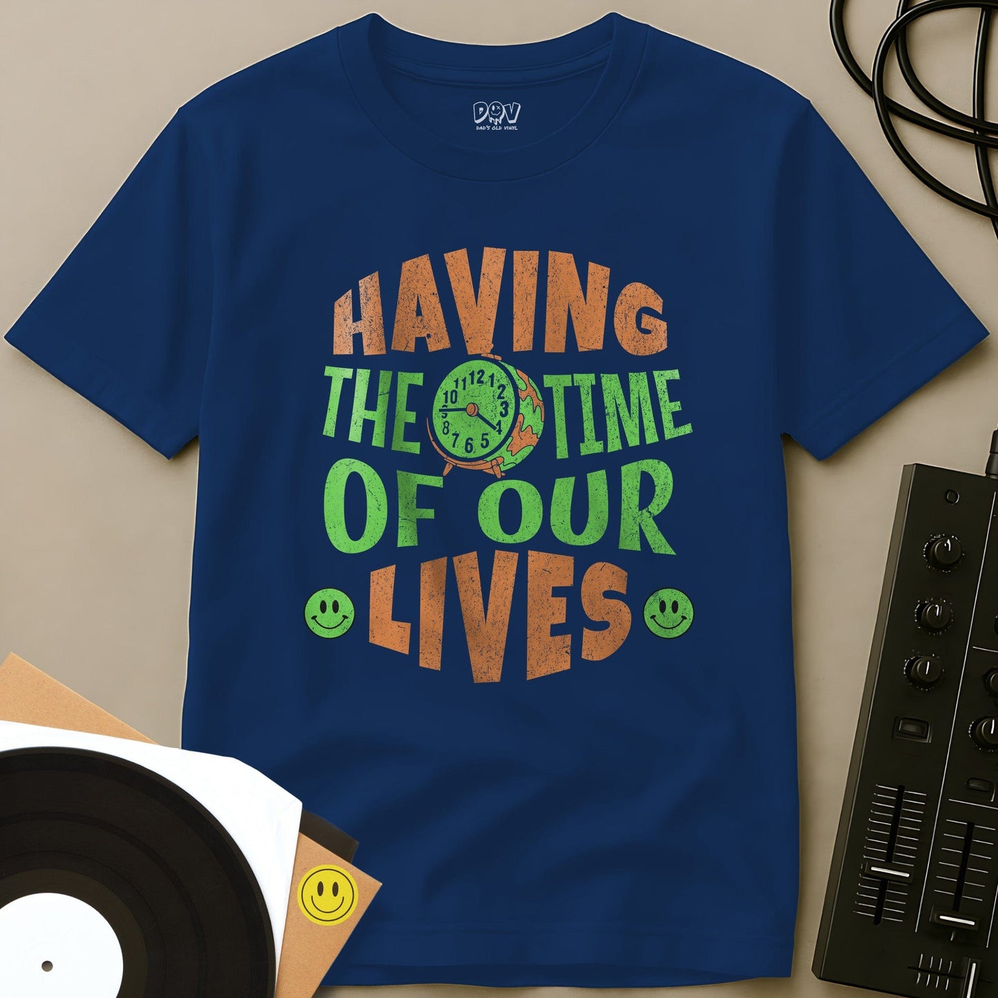 Time Of Our Lives T-Shirt Royal / S Time Of Our Lives T-Shirt