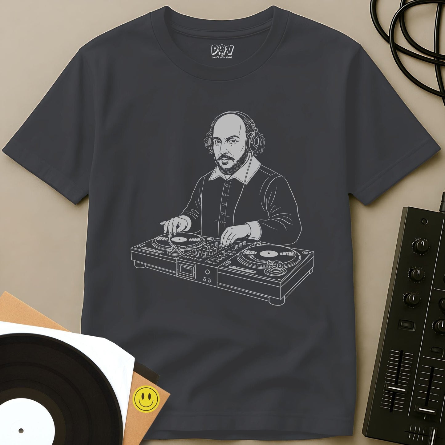 To Drop Or Not To Drop T-Shirt Charcoal / S To Drop Or Not To Drop T-Shirt
