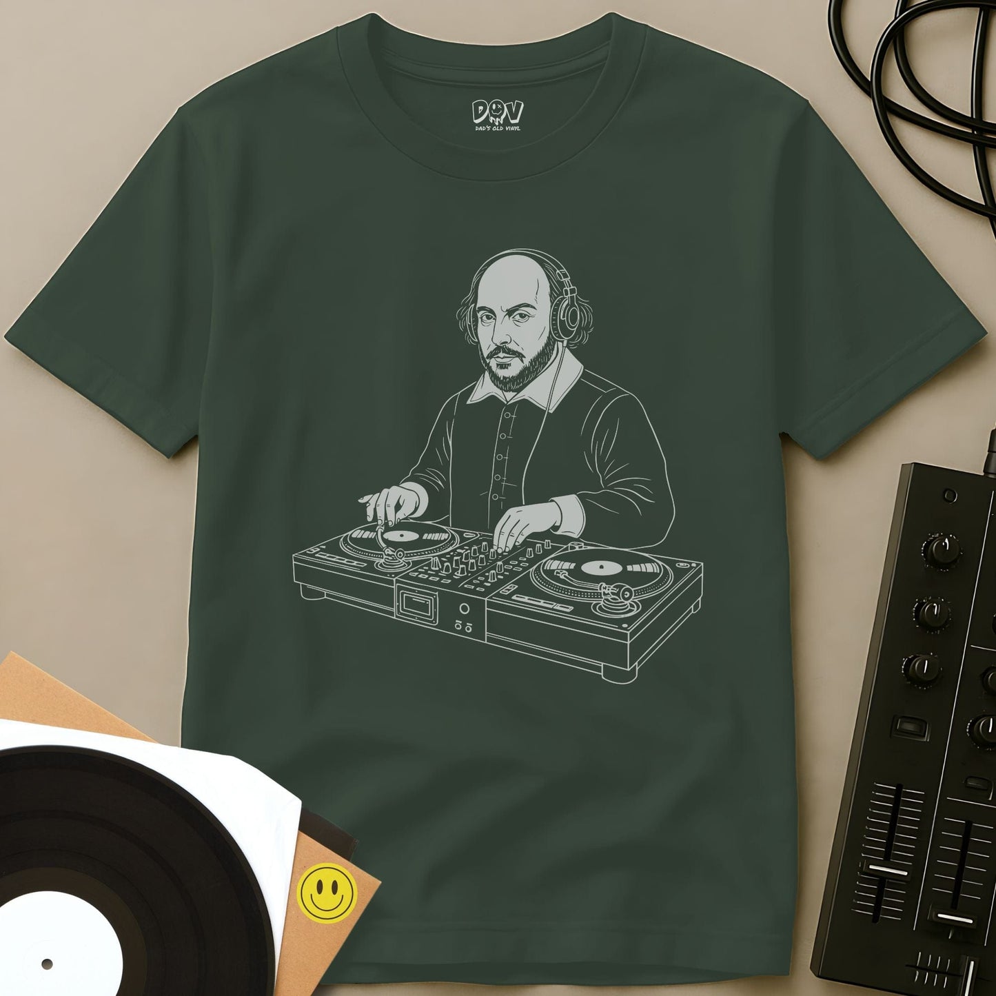 To Drop Or Not To Drop T-Shirt Military Green / S To Drop Or Not To Drop T-Shirt