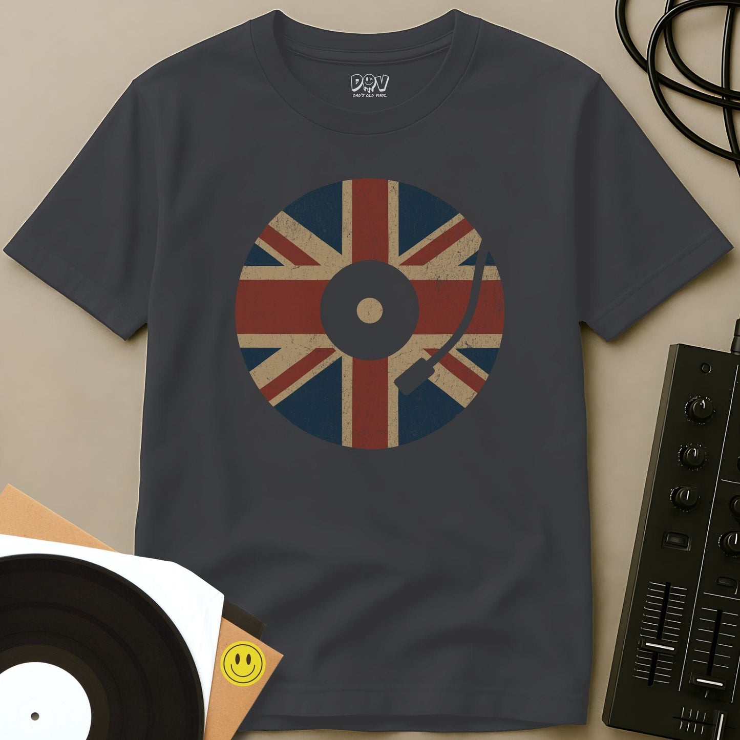Union Deck T-Shirt Charcoal / S Union Deck T-Shirt