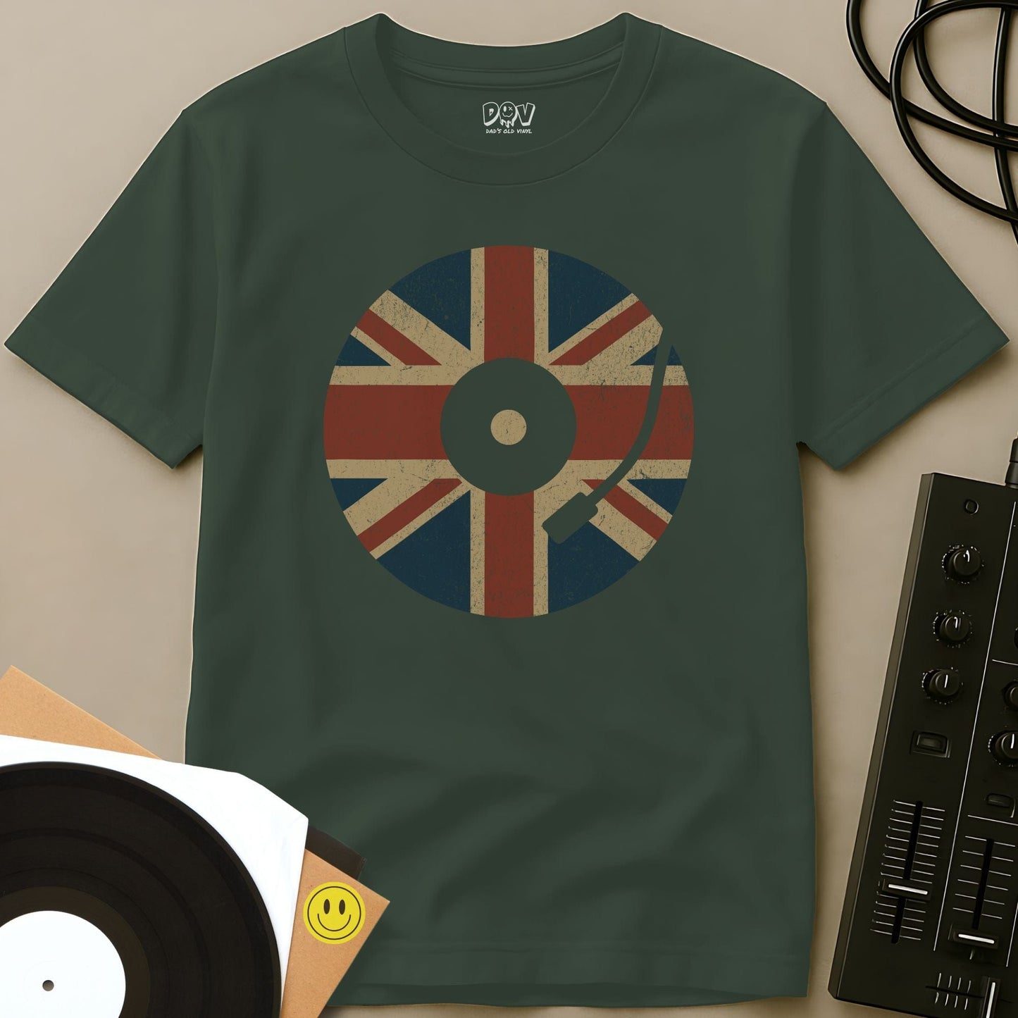 Union Deck T-Shirt Military Green / S Union Deck T-Shirt