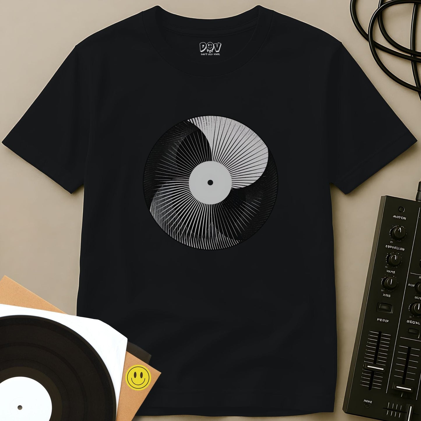 Vinyl Fan T-Shirt Black / S Vinyl Fan T-Shirt