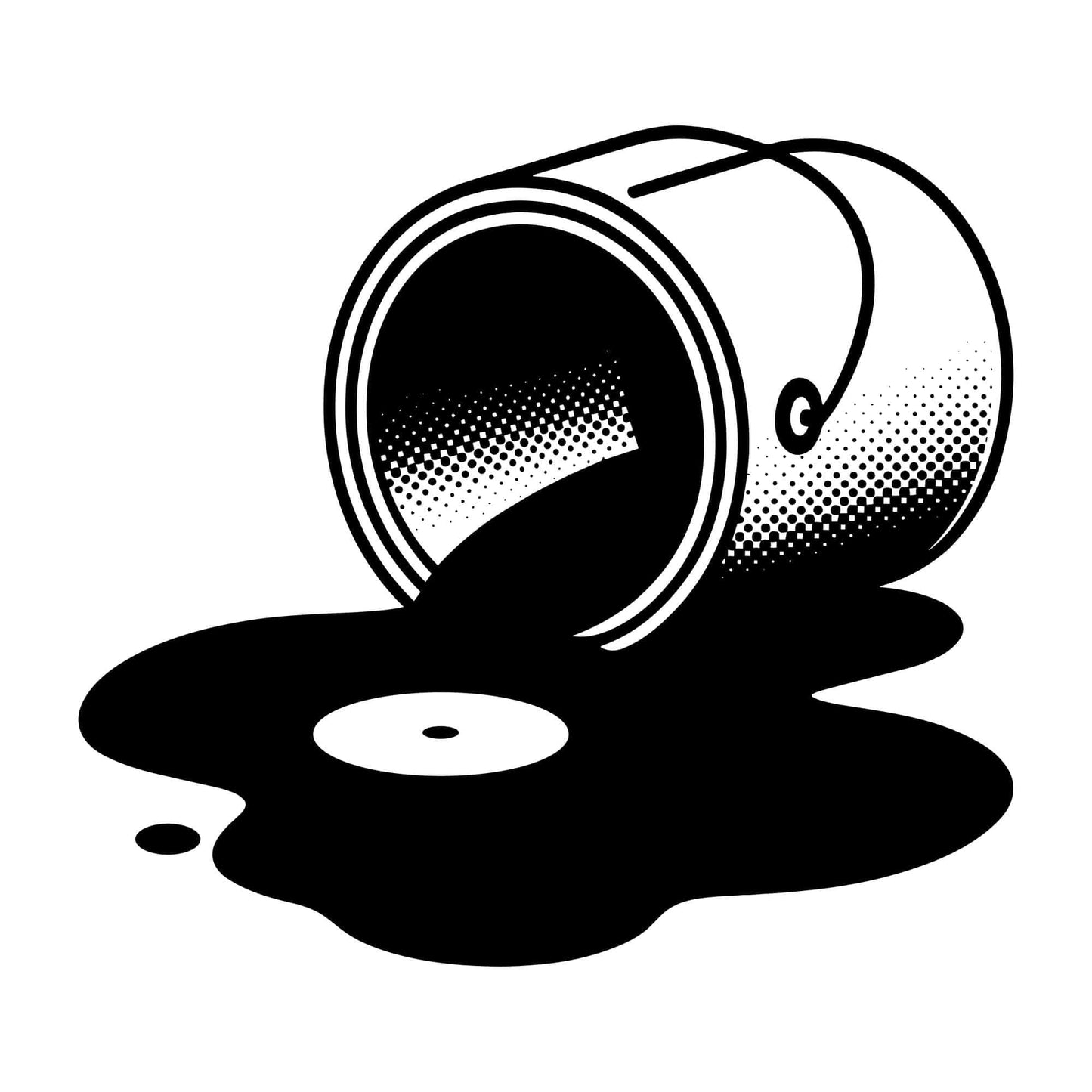 Vinyl Spill T-Shirt Vinyl Spill T-Shirt