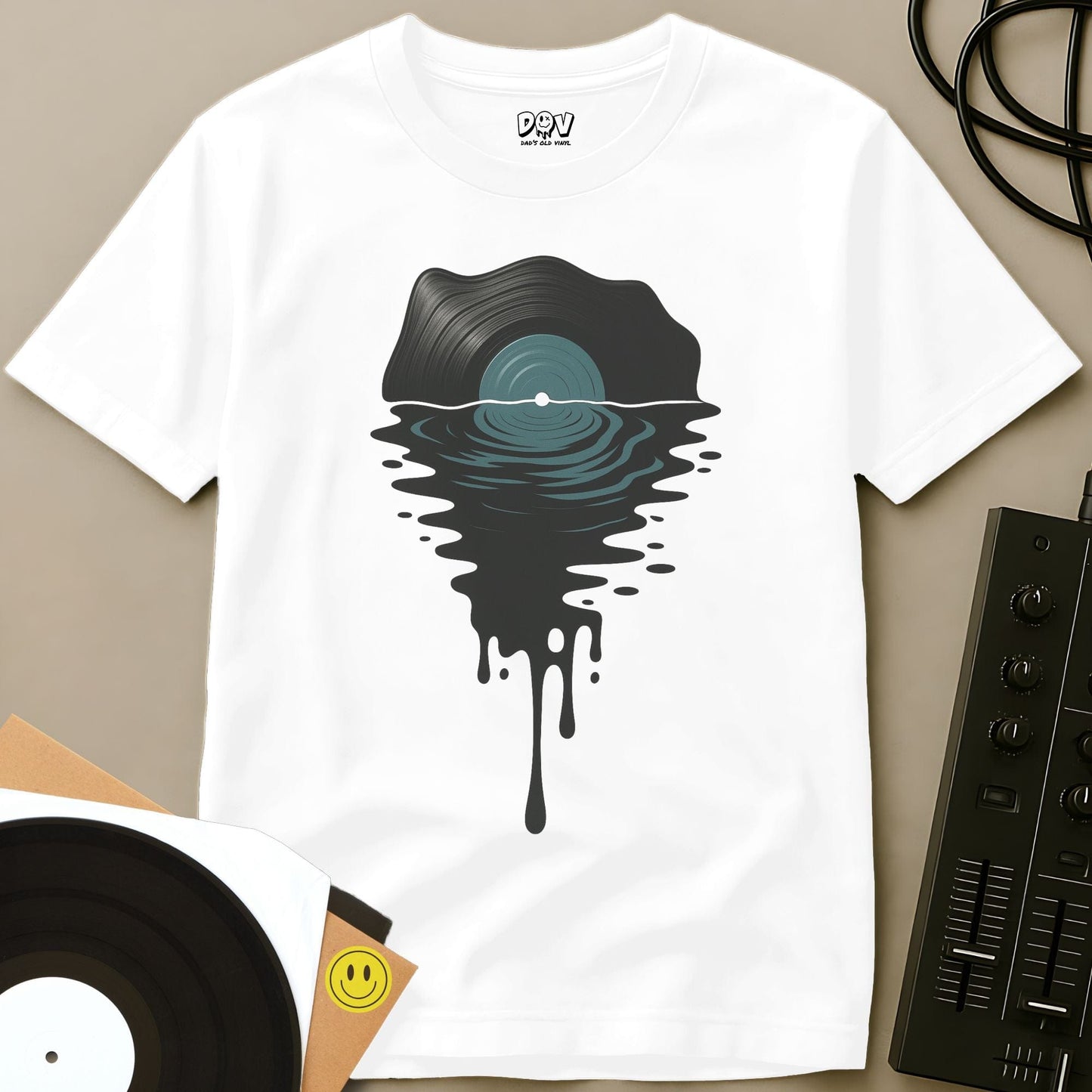 Vinyl Viscosity T-Shirt White / S Vinyl Viscosity T-Shirt