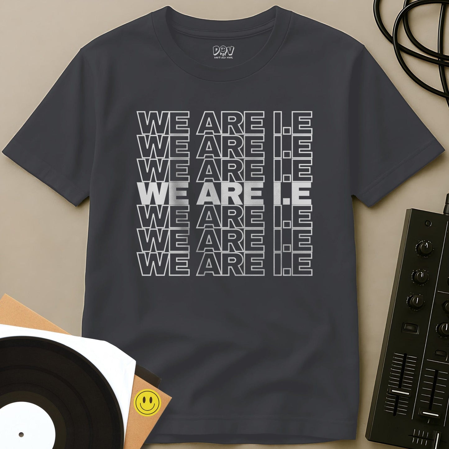 We Are I.E T-Shirt Charcoal / S We Are I.E T-Shirt