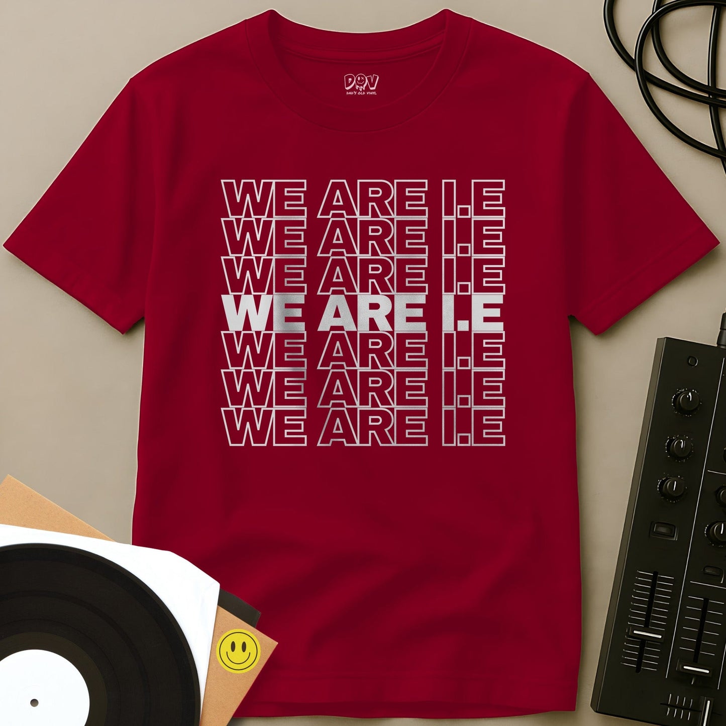 We Are I.E T-Shirt Red / S We Are I.E T-Shirt