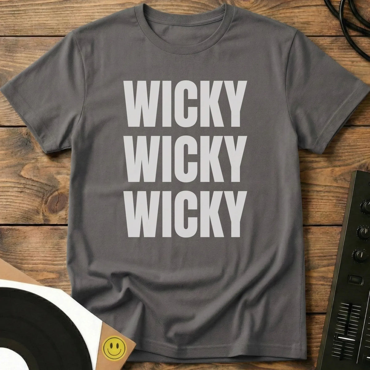 Wicky Wicky Wicky T-Shirt Charcoal / S Wicky Wicky Wicky T-Shirt