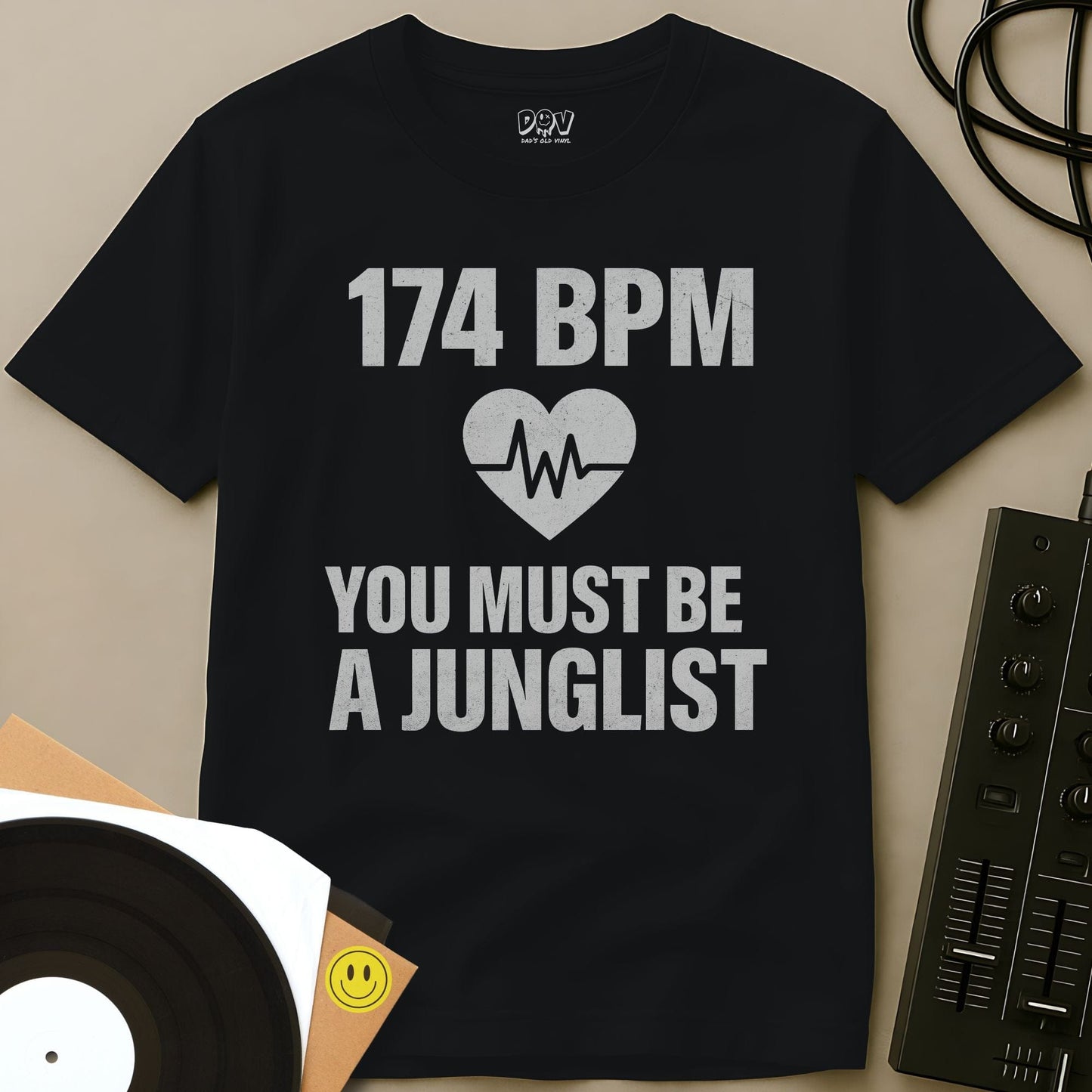 You Must Be A Junglist T-Shirt Black / S You Must Be A Junglist T-Shirt