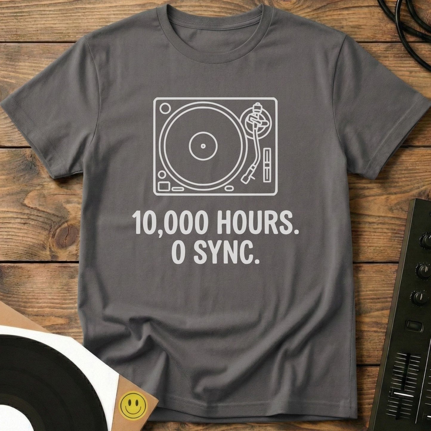 10,000 Hours T-Shirt Charcoal / S 10,000 Hours T-Shirt