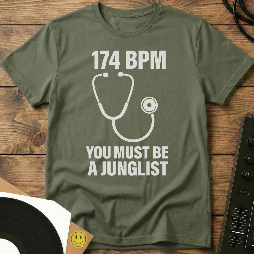 174 BPM T-Shirt Military Green / S 174 BPM T-Shirt