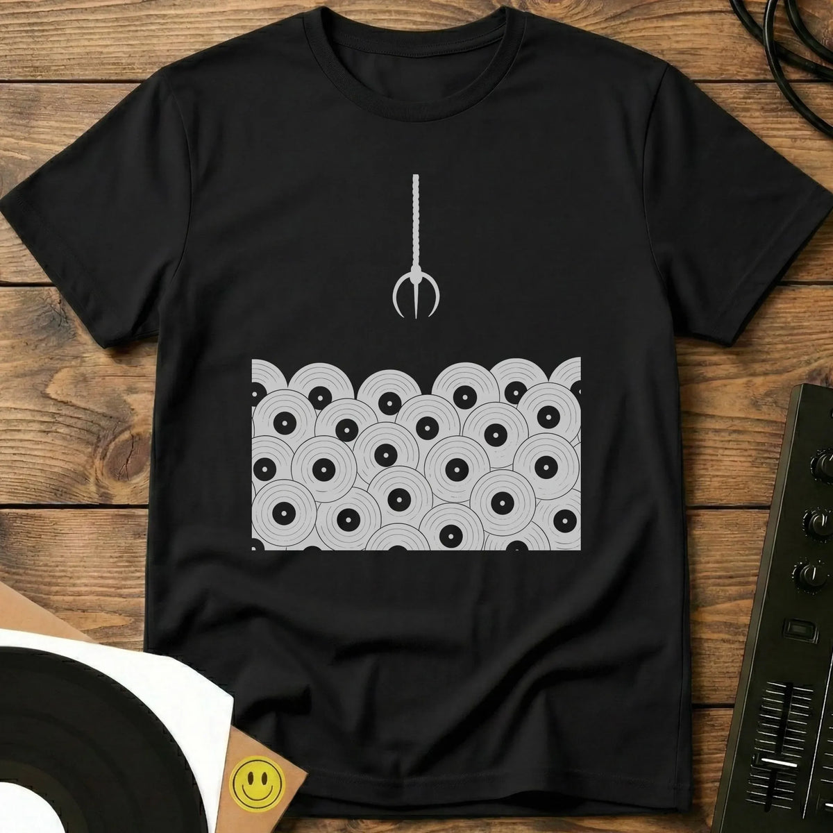 Record Grab T-Shirt Black / S Record Grab T-Shirt