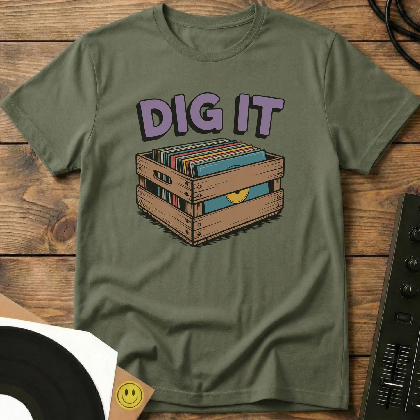Dig It T-Shirt Military Green / S Dig It T-Shirt