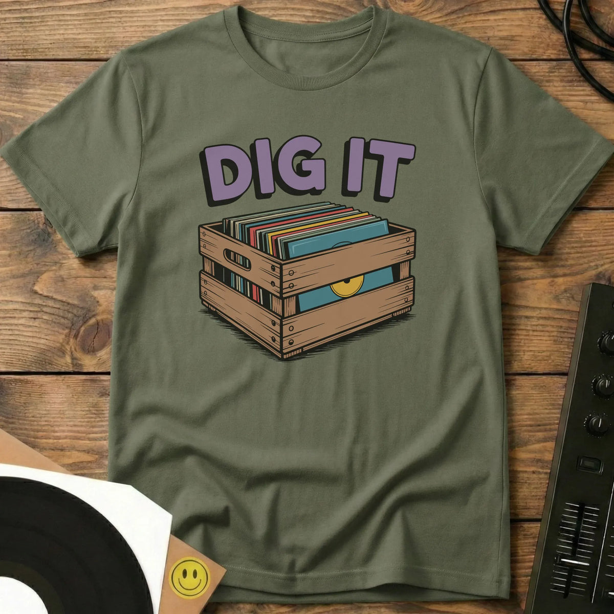 Dig It T-Shirt Military Green / S Dig It T-Shirt