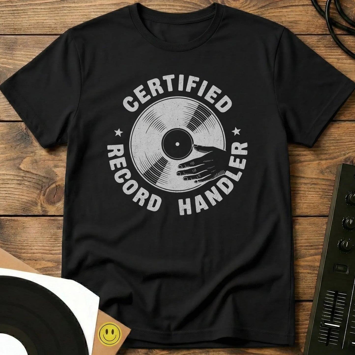 Certified Record Handler T-Shirt Black / S Certified Record Handler T-Shirt