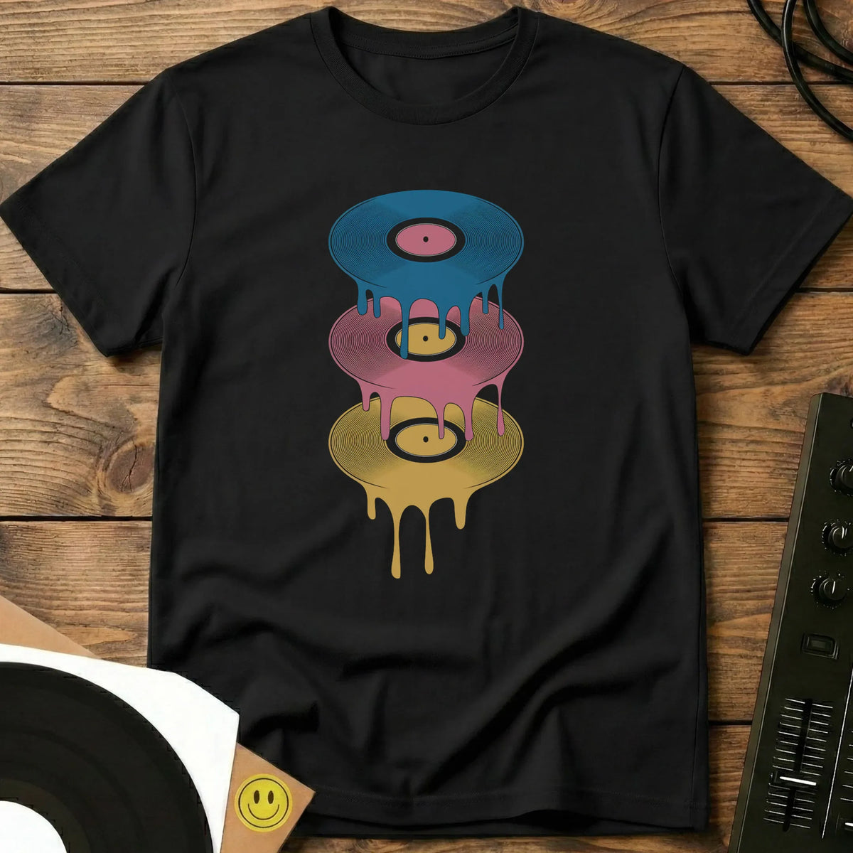 Vinyl Melt T-Shirt Black / S Vinyl Melt T-Shirt