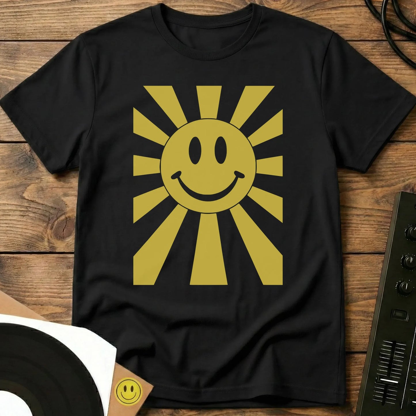 Acid Rays T-Shirt Black / S Acid Rays T-Shirt