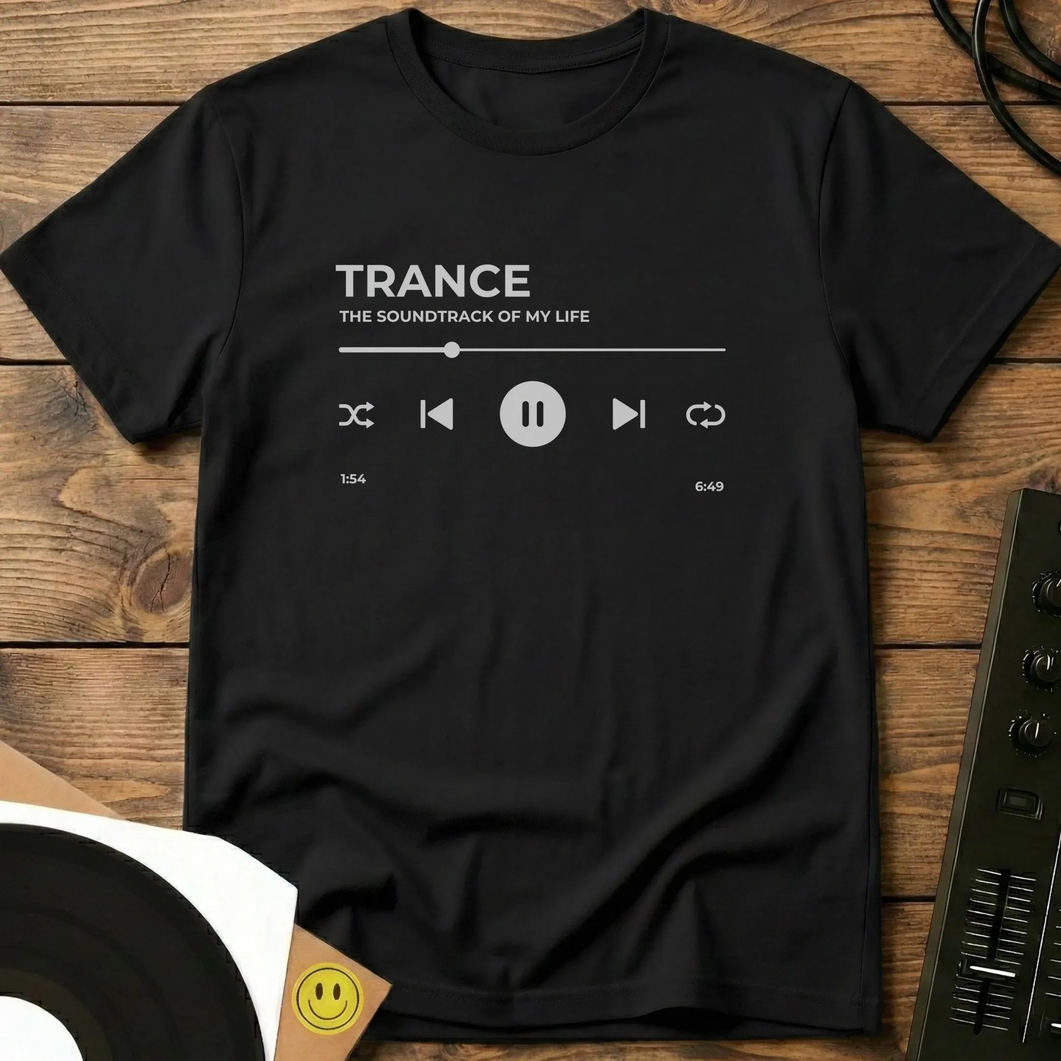 Trance - The Soundtrack of My Life T-Shirt Black / S Trance - The Soundtrack of My Life T-Shirt