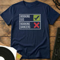 Book DJs, Not Dancers T-Shirt Navy / S Book DJs, Not Dancers T-Shirt