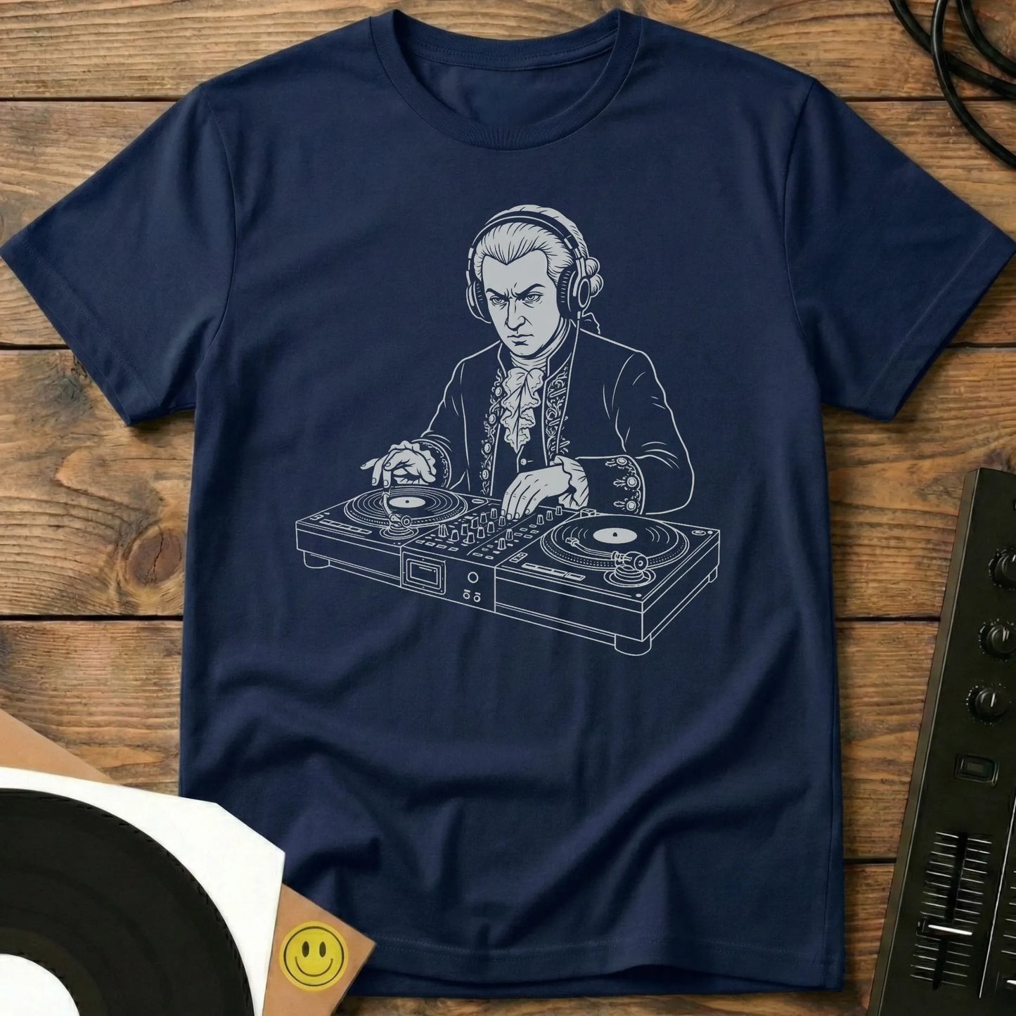 Mozart Music T-Shirt Navy / S Mozart Music T-Shirt