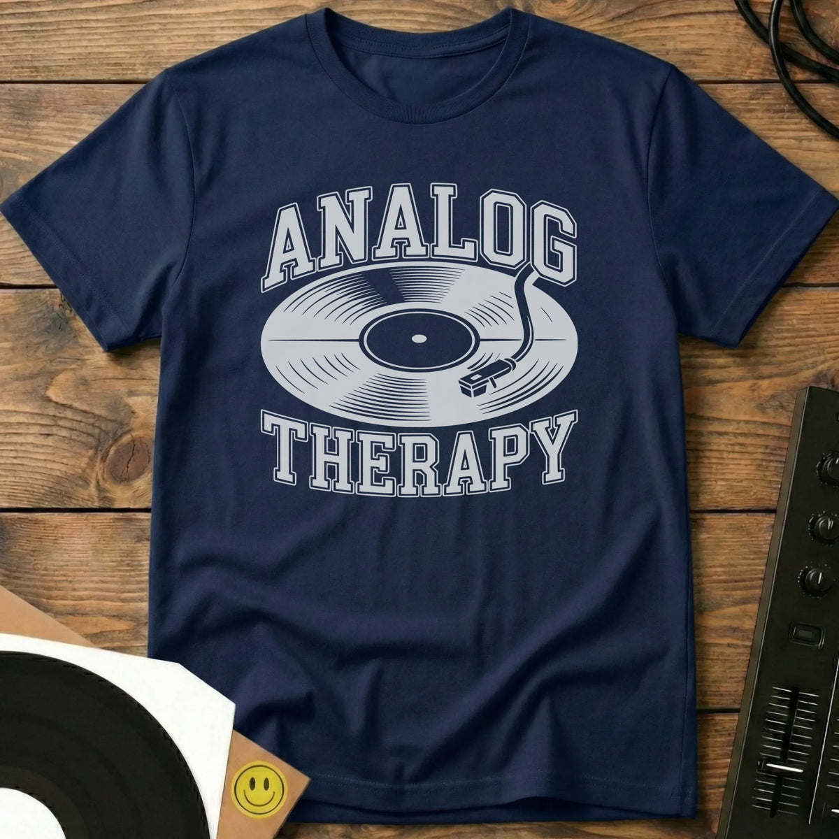 Analog Therapy T-Shirt Navy / S Analog Therapy T-Shirt