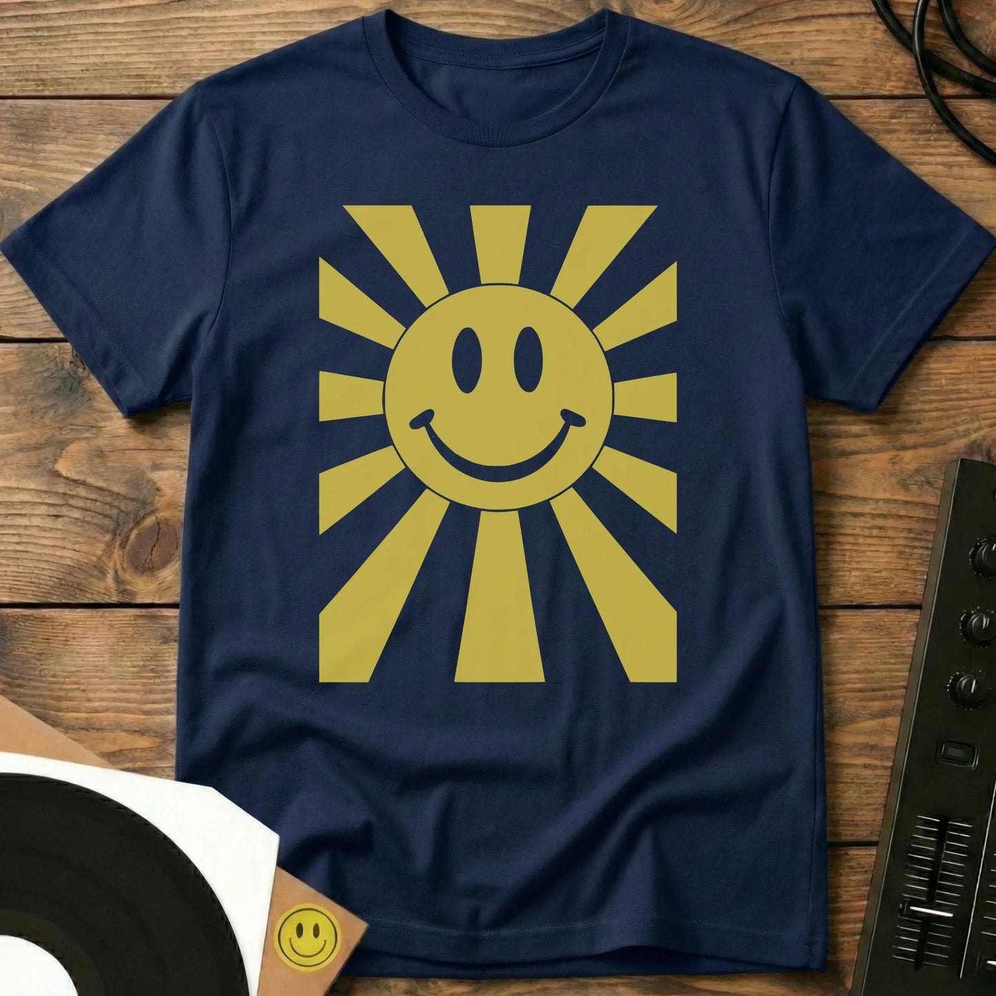 Acid Rays T-Shirt Navy / S Acid Rays T-Shirt